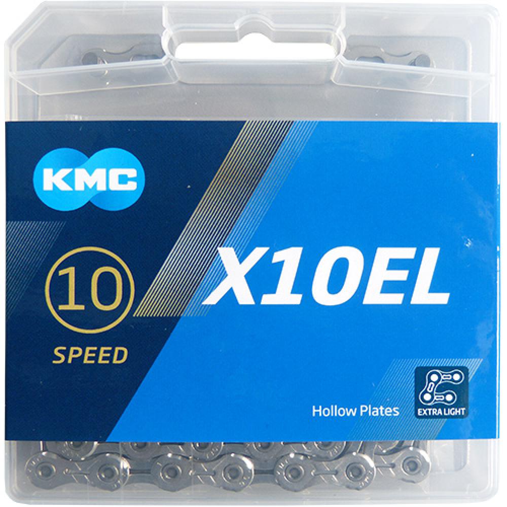 KMC Kette  X10EL silber 1/2"x11/128" 114 Glieder 5,8mm 10-fach