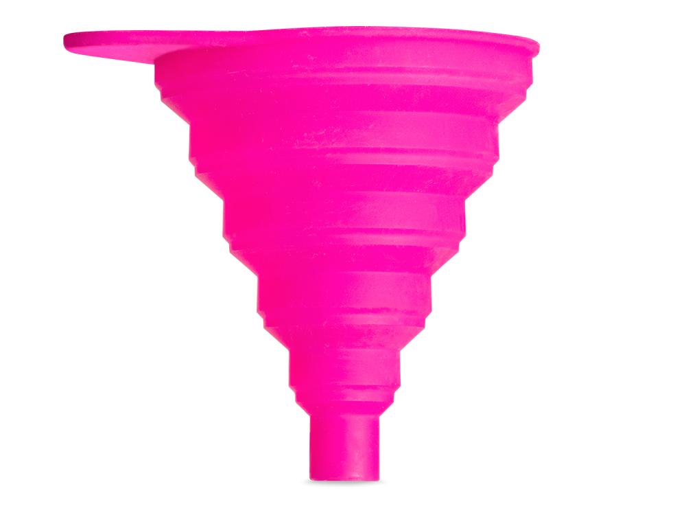 Muc Off Collapsible Silicone Funnel black