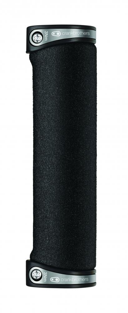Crankbrothers Cobalt Lock-On Griff 130-30mm black-silver