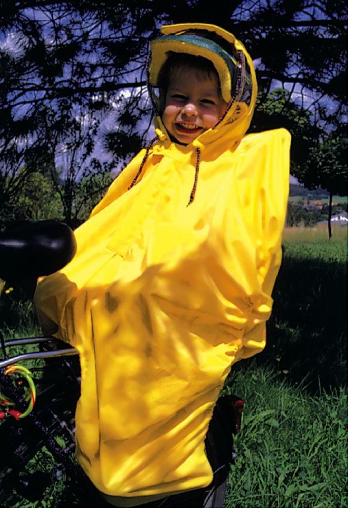 Hock Regenschutz Rain-Bow uni/gelb für Kinders.