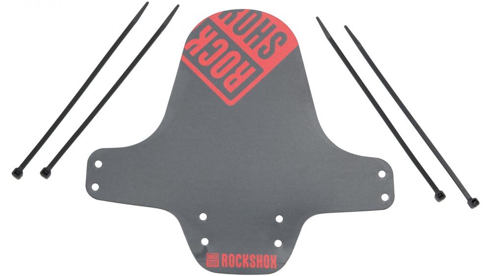 Rockshox VR-Steckblech Fender schwarz  rot