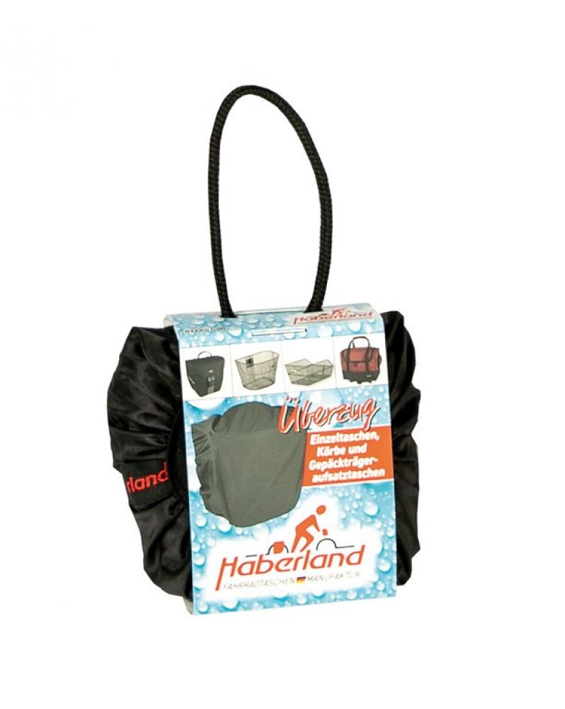 Haberland Regenschutzhaube für Gepäckträgertasche Einzeltaschen  Körbe