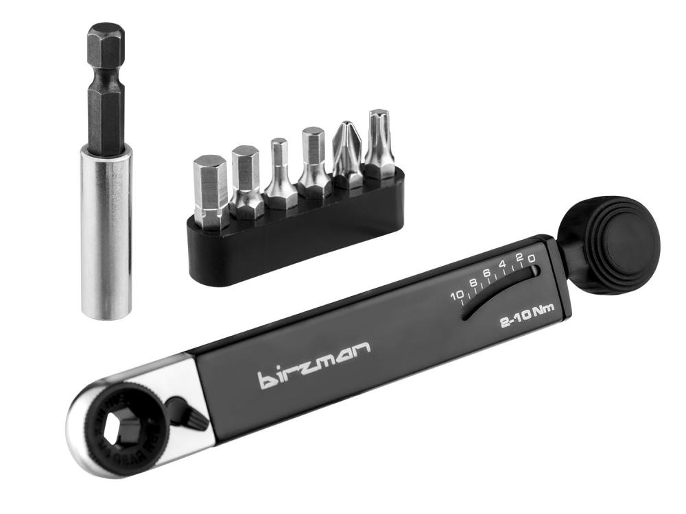 Birzman Pocket-Drehmomentschlüssel 2-10 Nm schwarz
